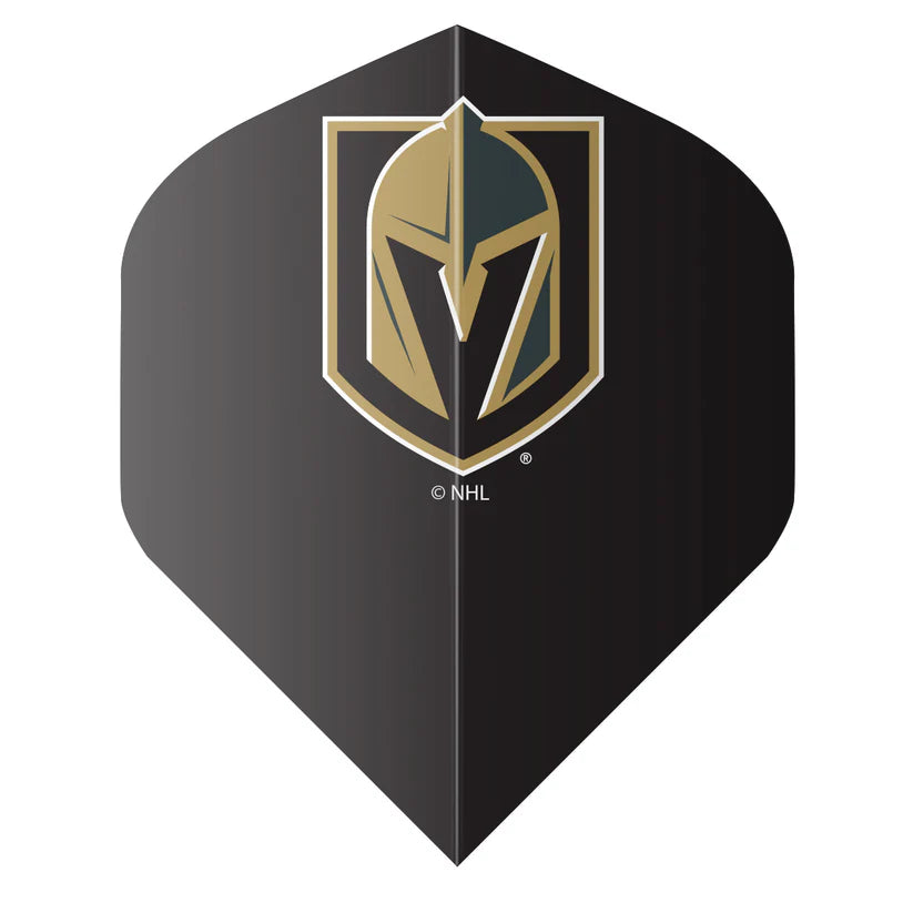 SHOT NHL GOLDEN KNIGHTS DART FLIGHT SET - BLACK