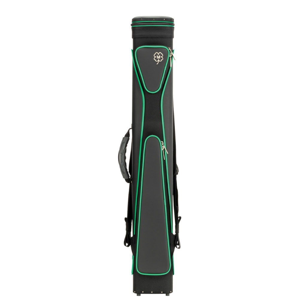 MCDERMOTT SPORT CASE BLACK/GREEN HARD CUE CASE 3B/5S