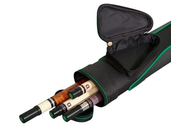 MCDERMOTT SPORT CASE BLACK HARD CUE CASE 2B/2S