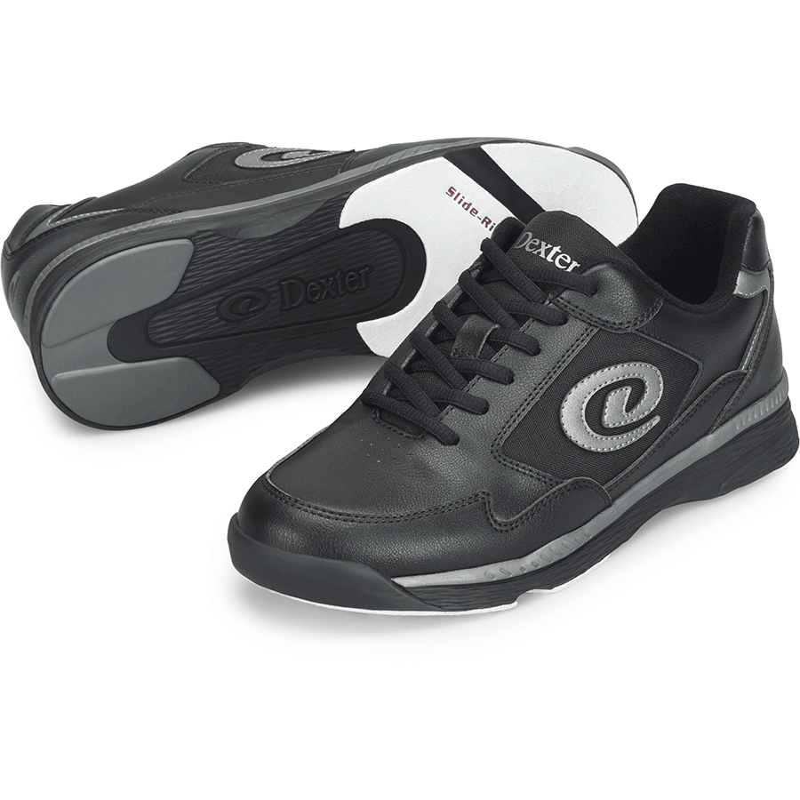 RICKY V DEXTER BOWLING SHOES MEN - BLACK/GREY