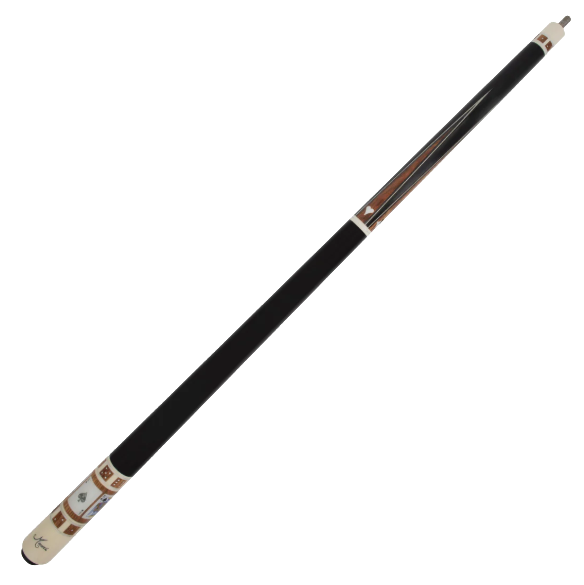 BAGUETTE DE BILLARD MEUCCI GAMBLER 3 SPADES NOIRE GRIP 12.5MM 19OZ