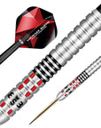 SHOT MICHAEL SMITH ACHIEVE STEEL TIP DART SET - 90% TUNSTEN BARRELS
