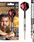 SHOT MICHAEL SMITH ACHIEVE STEEL TIP DART SET - 90% TUNSTEN BARRELS