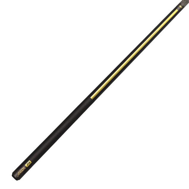 PREDATOR POOL CUE P3 LEATHER LUXE WRAP BLACK AND GOLD - LIMITED EDITION