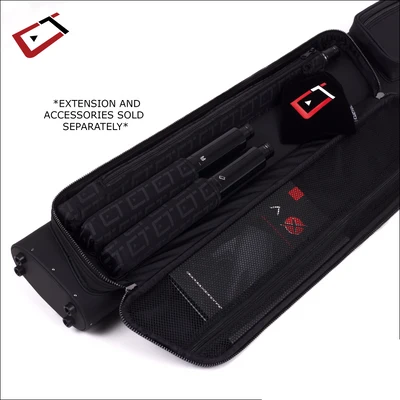 CUETEC PRO LINE NOIR EDITION 2X4 HARD CUE CASE - BLACK - LIMITED EDITION