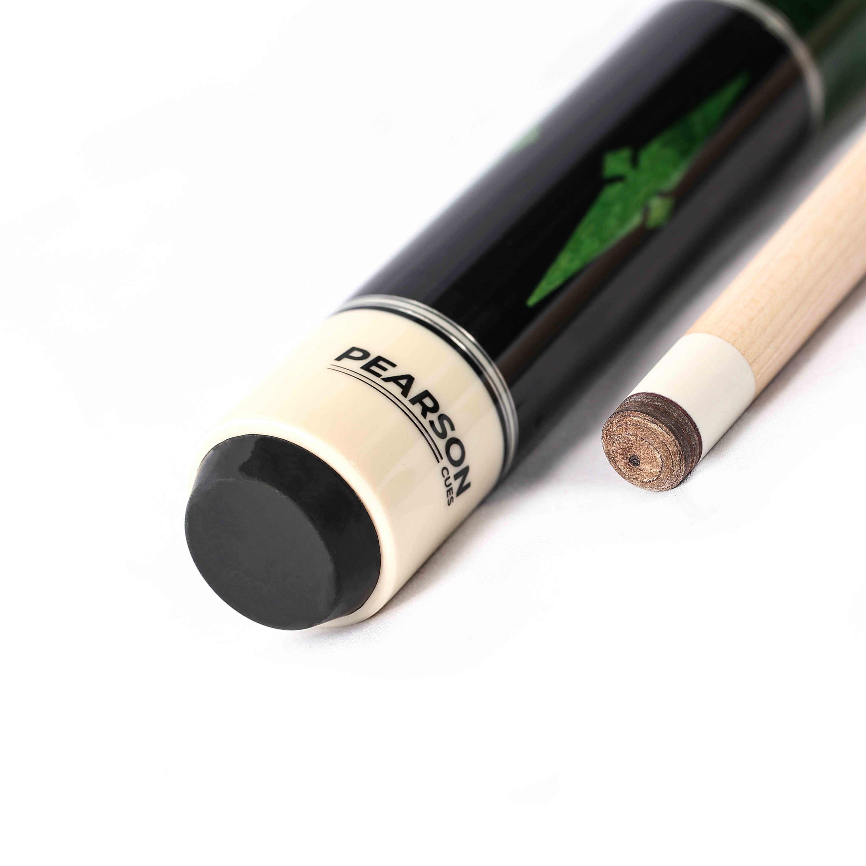 BAGUETTE DE BILLARD PEARSON PLAYERS SERIES PP-GREEN - FLÈCHE CARBONE SANS GRIP 12.5MM