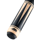 PREDATOR BUTT TS8 ARTISAN EBONY/CURLY MAPLE UNI-LOC LIZARD GRAIN LEATHER WRAP (SHAFT NON INCLUDED) - LIMITED EDITION