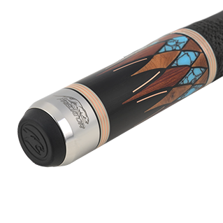 MANCHE PREDATOR VIRTUOSO ÉRABLE/TURQUOISE UNI-LOC GRIP EN CUIR DE LUXE (FLÈCHE NON-INCLUSE_ - ÉDITION LIMITÉE