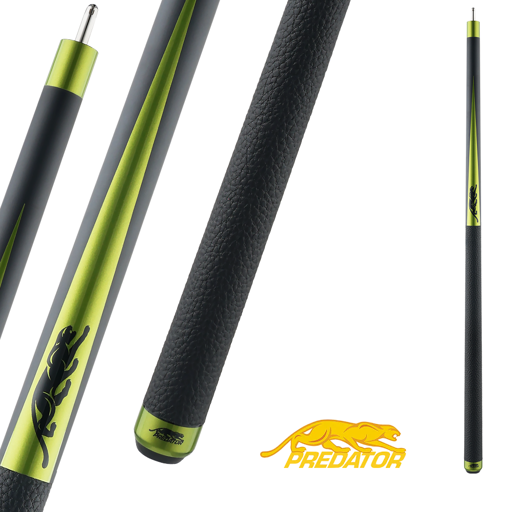 MANCHE PREDATOR SP2 NOIRE/VERT LIME 1 - UNILOC GRIP EN CUIR (FLÈCHE NON-INCLUSE) - ÉDITION LIMITÉE