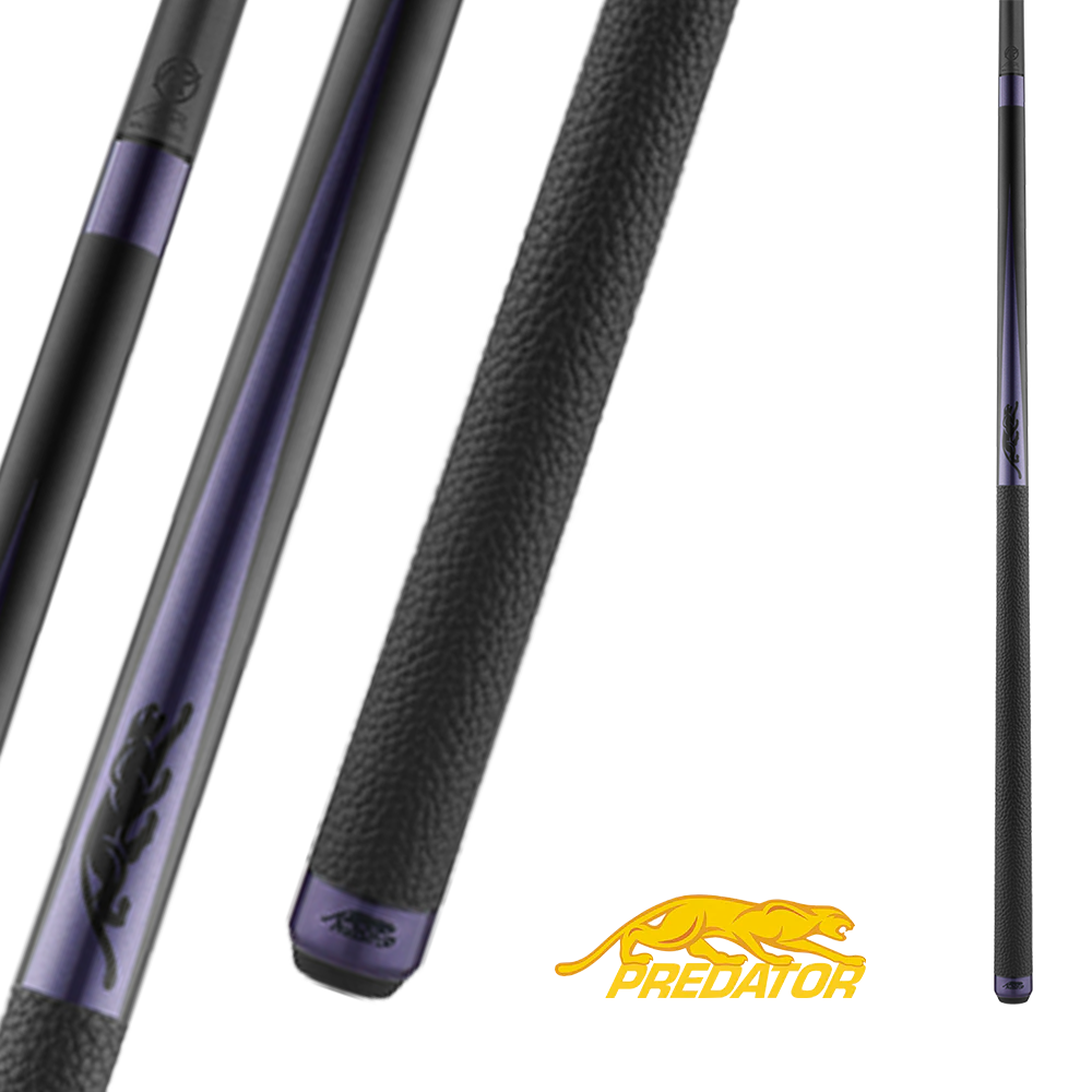 PREDATOR BUTT SP2 METALLIC PURPLE/BLACK 1 UNI-LOC QUICK RELEASE LEATHER LUXE WRAP (SHAFT NON INCLUDED) - LIMITED EDITION