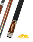 MANCHE PREDATOR VIRTUOSO COCOBOLO/ÉRABLE UNI-LOC GRIP EN CUIR DE LUXE (FLÈCHE NON-INCLUSE_ - ÉDITION LIMITÉE