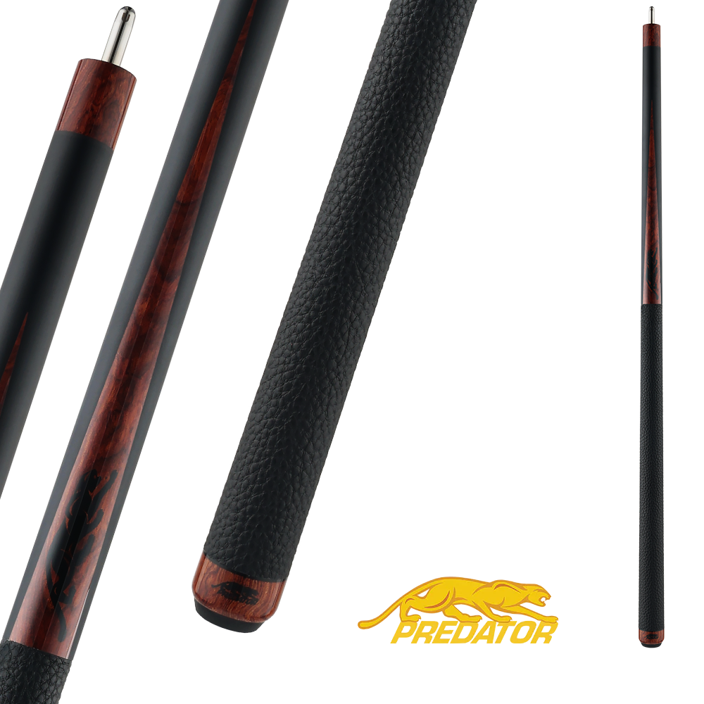 MANCHE DE BAGUETTE DE BILLARD SP2 - BOIS PALISSANDRE AVEC STYLE EXOTIQUE GRIP EN CUIR DE LUXE UNI-LOC - ÉDITION LIMITÉE
