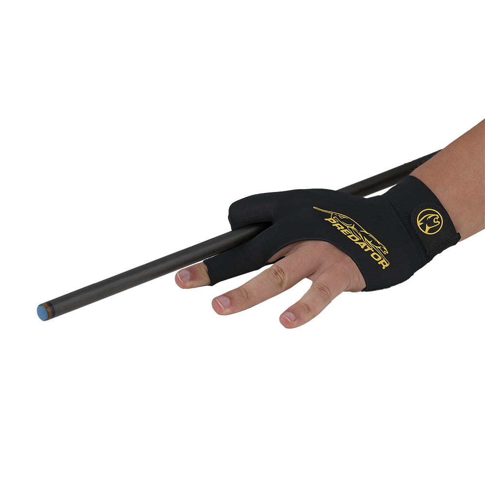 GANT DE PREDATOR SECOND SKIN PREMIUM À POUCE FERMÉ NOIR/JAUNE - MAIN GAUCHE SEULEMENT