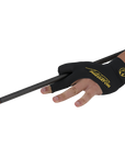GANT DE PREDATOR SECOND SKIN PREMIUM À POUCE FERMÉ NOIR/JAUNE - MAIN GAUCHE SEULEMENT