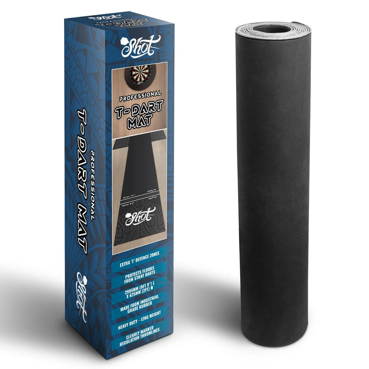 SHOT PROFESSIONAL T DART MAT