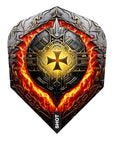 SHOT FUTURE KNIGHTS HACHETTE DART FLIGHT SET - SMALL STANDARD