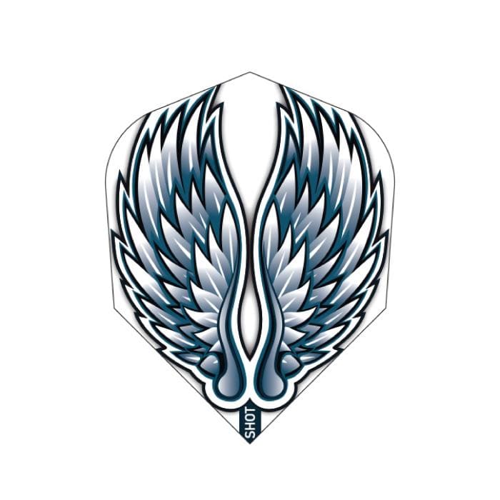 ENSEMBLE DE 3 PLUMES DE DARDS SHOT OISEAUX DE PROIE - PETIT STANDARD