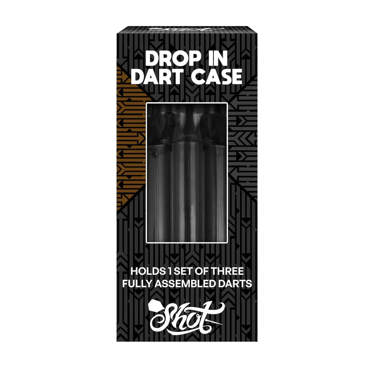 ÉTUI DE DARDS SHOT DROP IN NOIR