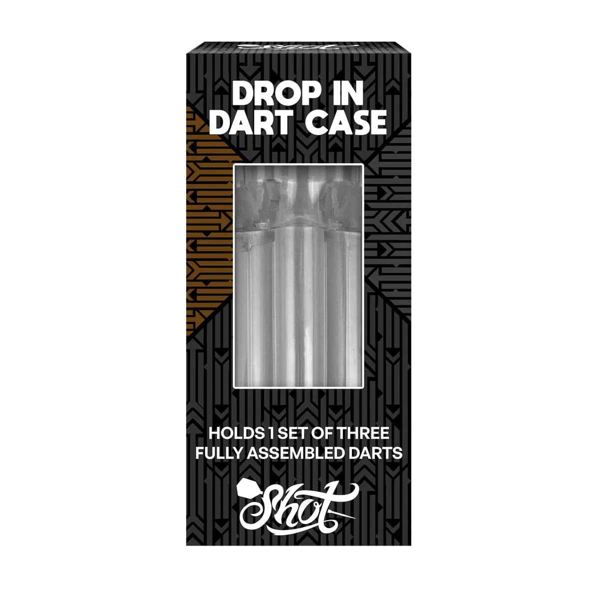 SHOT DROP IN DART CASE CLEAR