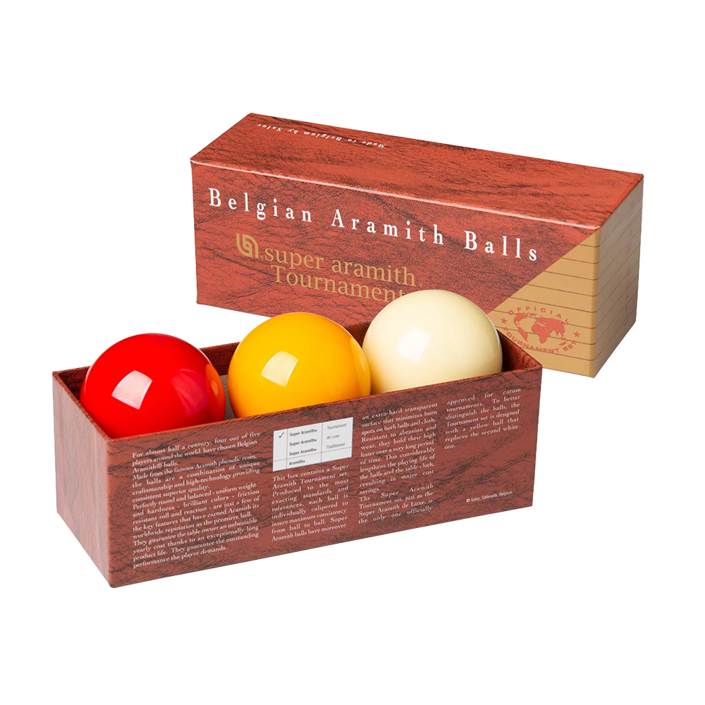 SUPER ARAMITH TOURNAMENT CAROM BILLIARD BALL SET