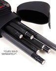 CUETEC PRO LINE NOIR EDITION 2X4 HARD CUE CASE - BLACK - LIMITED EDITION