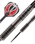 SHOT WARRIOR HAUTOA STEEL TIP DART SET - 80% TUNGSTEN