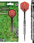 SHOT WARRIOR TAIAHA STEEL TIP DART SET - 90%TUNGSTEN BARRELS
