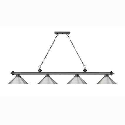 CORDON LAMP BRONZE PLATE BRUSHED NICKEL