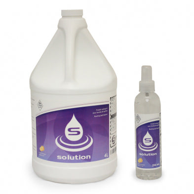 NETTOYANT SOLUTION 8 OZ AVEC VAPORISATEUR