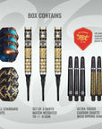 SHOT VIKING ODIN SOFT TIP DART SET - 95% TUNGSTEN DART BARRELS