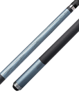 BAGUETTE DE BILLARD KODA SPORT LD4 FLÈCHE CARBONE NOIRE ET BLEUE GRIP CUIR 12.25MM 19OZ