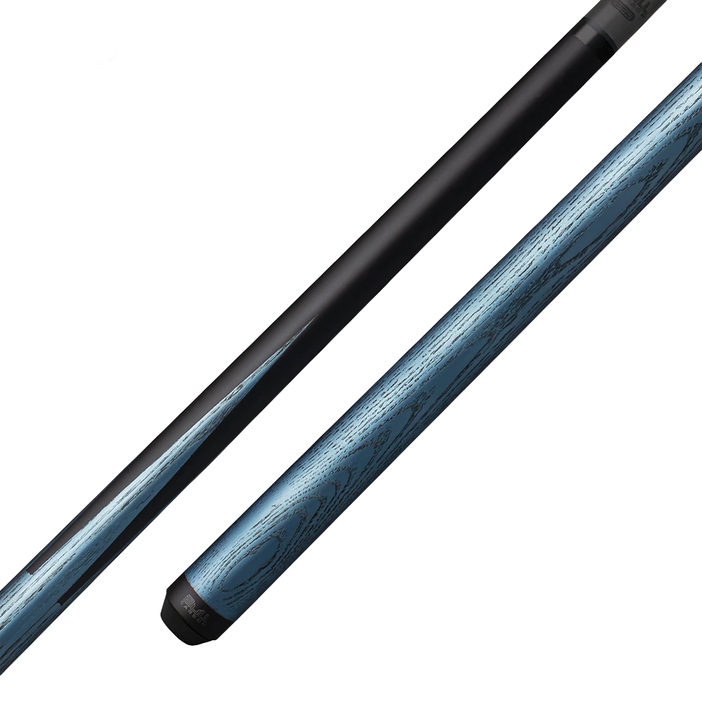 BAGUETTE DE BILLARD KODA SPORT SNEAKY PETE LD7 REV. FLÈCHE BLEUE ET NOIRE SANS GRIP 11.75MM 19OZ
