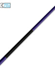 KODA SPORT POOL CUE LOW DEFLECTION KL122 BLACK AND PURPLE 12.5MM 19OZ