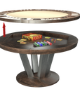 LA CONDO STAINLESS TABLE DE JEUX RONDE