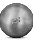 OBUT SET OF THREE PÉTANQUE BOULES LOISIR LISSE INOX