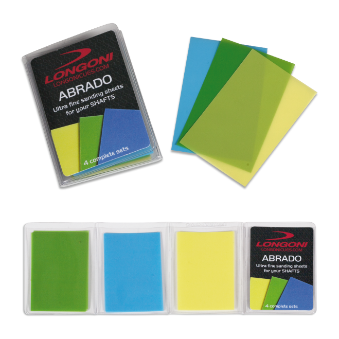 LONGONI ABRADO SHAFTS CLEANING SANDING SHEETS 3 COLORS