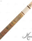 BAGUETTE DE BILLARD MEUCCI ALL NATURAL WOOD 1 ARC-EN-CIEL 12.5MM 19OZ