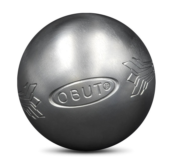 OBUT SET OF THREE CHEYENNE PÉTANQUE BOULES