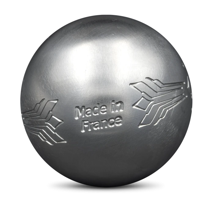 OBUT SET OF THREE CHEYENNE PÉTANQUE BOULES