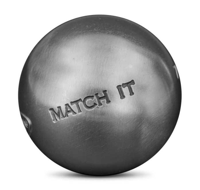 ENSEMBLE DE 3 BOULES PÉTANQUE OBUT MATCH IT D:71MM P:700GR S:0