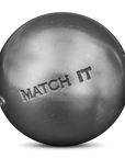 ENSEMBLE DE 3 BOULES PÉTANQUE OBUT MATCH IT D:71MM P:700GR S:0