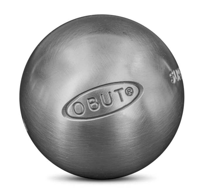 ENSEMBLE DE 3 BOULES PÉTANQUE OBUT SUPERINOX D:72MM P:710GR S:0