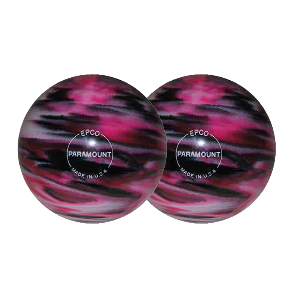 PETITES BOULES DE BOWLING PARAMOUNT  - MAGENTA / NOIR / BLANC