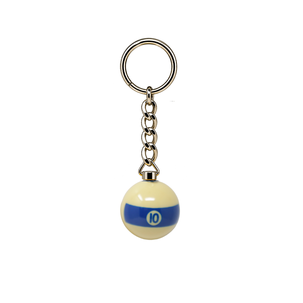 ARAMITH 1" NUMBERED BILLIARD BALL KEYCHAIN - LIMITED EDITION