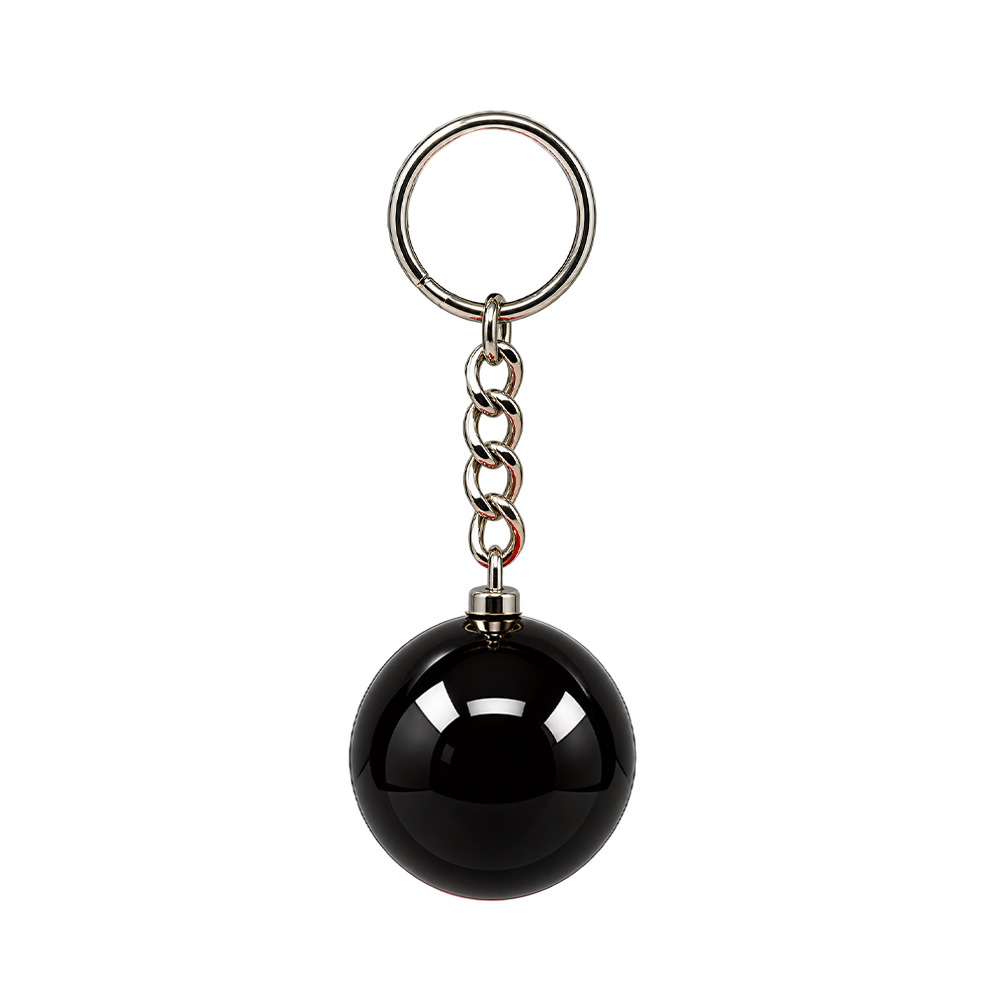 ARAMITH 1 3/8" BILLIARD BALL KEYCHAIN - ASSORTED COLORS - LIMITED EDITION