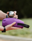 SACOCHE DE PÉTANQUE OBUT EN TOILE VIOLET