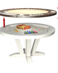 TABLE DE JEUX RONDE RIVER DUO