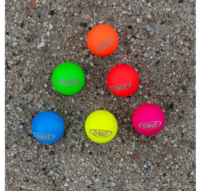 JACK ASSORTED COLORS ENGRAVED OBUT - SET OF 6