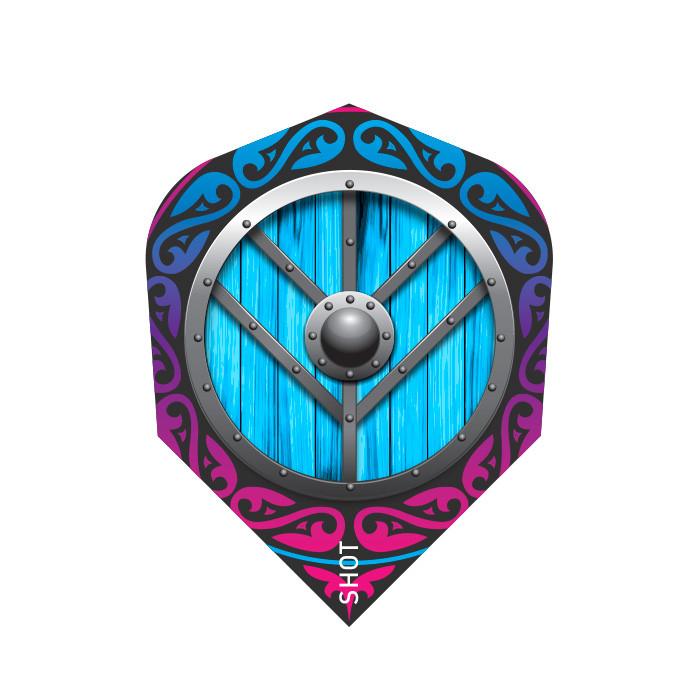 ENSEMBLE DE 3 PLUMES DE DARDS SHOT VIKING SHIELD-MAIDEN