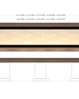 LUXX DUO SHUFFLEBOARD TABLE